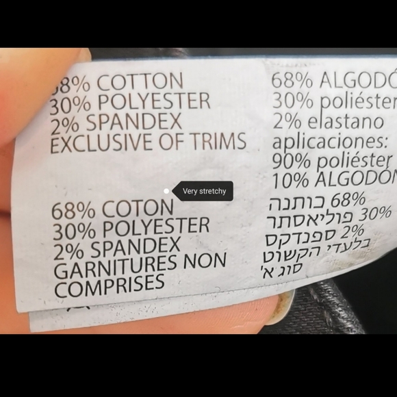 SIZE 22 DEX, Black Skinny Plus size Moto Jeans NWT - Picture 5 of 7